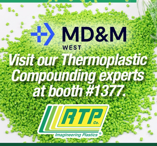 MD&M West Screen Shot RTP Company