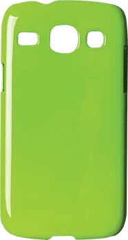 Bright green phone case design.