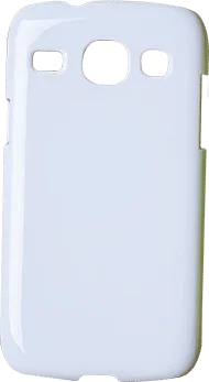 Plain white phone case design